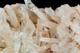Tangerine Quartz Crystal Cluster - Madagascar #48552-4